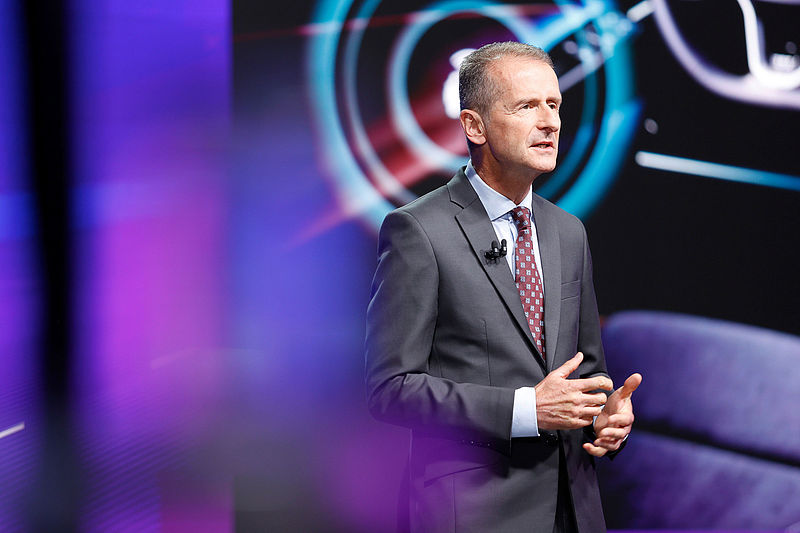 CEO Herbert Diess auf der Hauptversammlung: „Mit NEW AUTO werden wir Volkswagen neu erfinden“