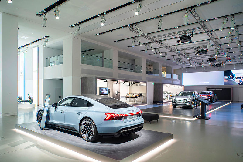 Neue Audi Ausstellung „Experience Progress“ im DRIVE. Volkswagen Group Forum Berlin eröffnet