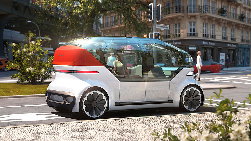Volkswagen Konzern zeigt in Berlin mit neuer Konzeptstudie „OnePod“ die urbane Mobilität von morgen