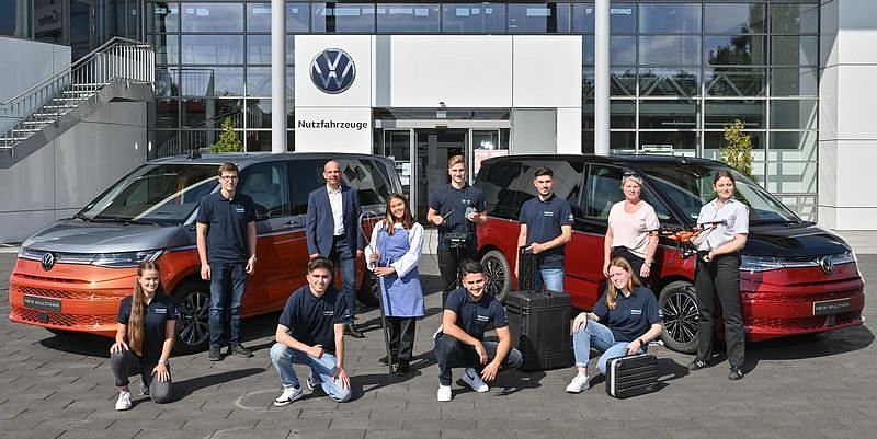 Bei Volkswagen Nutzfahrzeuge starten 171 Zukunftstalente jetzt ihre Berufsausbildung