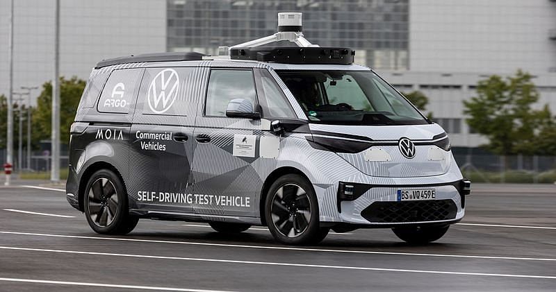 Volkswagen Nutzfahrzeuge, Argo AI und MOIA zeigen erste ID.BUZZ-Prototypen für das Autonome Fahren