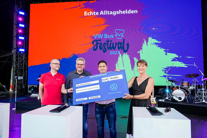 VWN spendet – Unternehmen und Mitarbeitende engagieren sich in Hannover