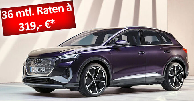 Audi Q4 40 e-tron für Privatkunden | AUDI | MÖNCHENGLADBACH | VIERSEN error_file_does_not_exist