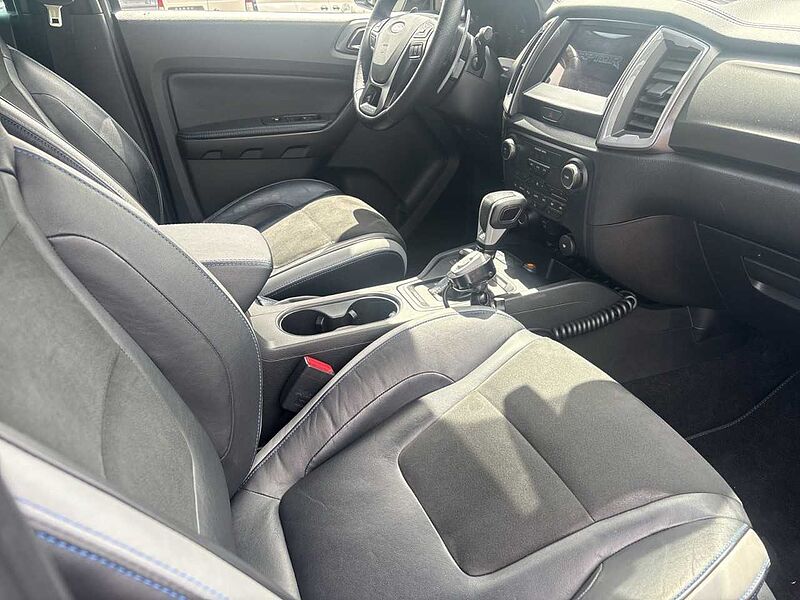 Ford Ranger Raptor DoKa 2.0 TDCi 4x4 Automatik Panther *VIEL ZUBEHÖR / KAMERA / LEDER