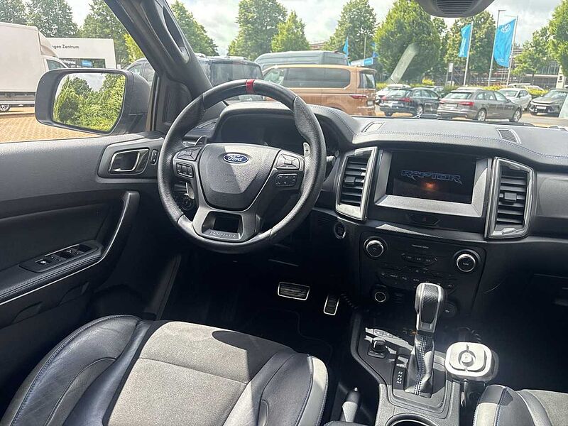 Ford Ranger Raptor DoKa 2.0 TDCi 4x4 Automatik Panther *VIEL ZUBEHÖR / KAMERA / LEDER