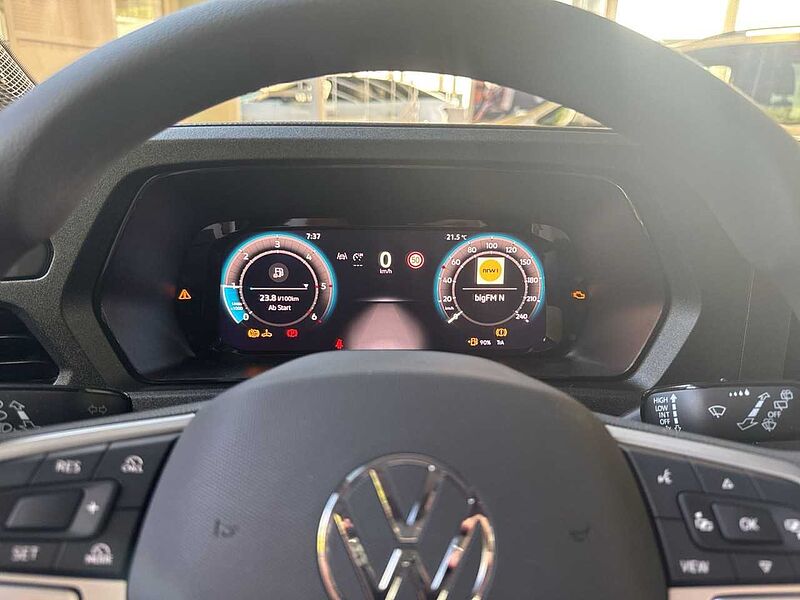 Volkswagen Caddy Cargo Motor: 2,0 l TDI EU6 SCR 75 kW Getriebe: 6-Gang-Schaltgetriebe Radst