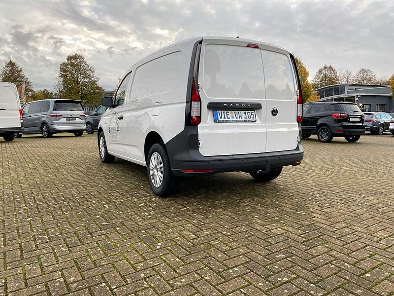 Volkswagen Caddy Cargo Motor: 2,0 l TDI EU6 SCR 75 kW Getriebe: 6-Gang-Schaltgetriebe Radst