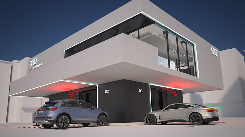 Inspiration tanken: Audi startet Pilotprojekt am Messezentrum Nürnberg