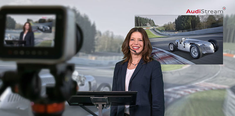 Zeitreise mit AudiStream: Neue Online-Führung macht Automobilgeschichte zum Erlebnis