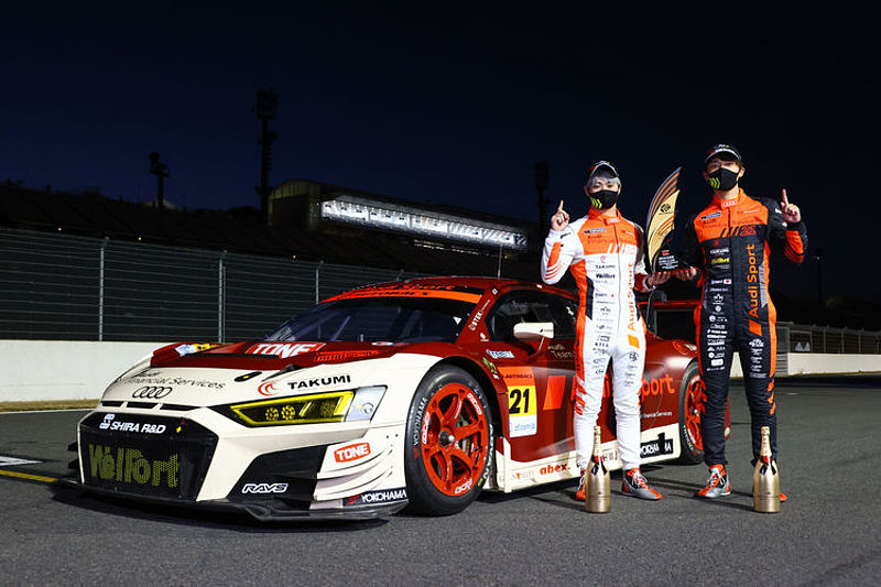 Siege und Titelerfolge für den Audi R8 LMS in Asien