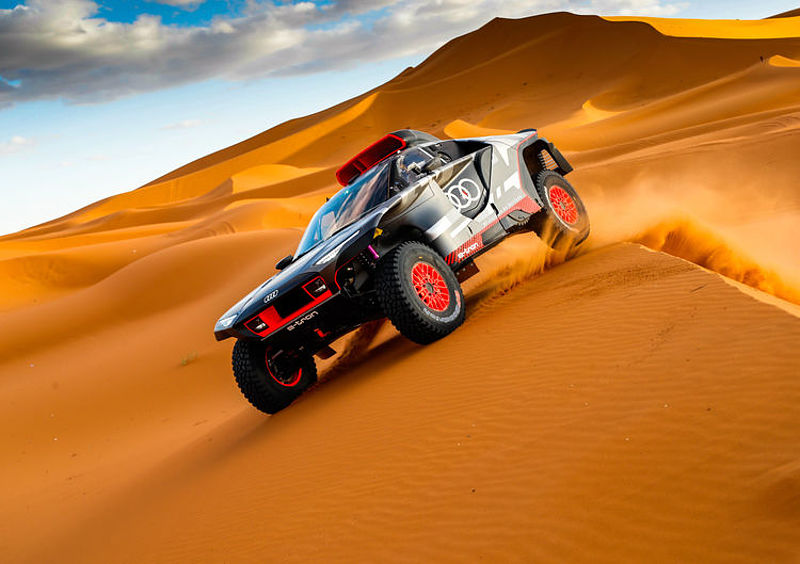 Bis an die Belastungsgrenze und weiter: Audi testet in Marokko erneut für die Rallye Dakar