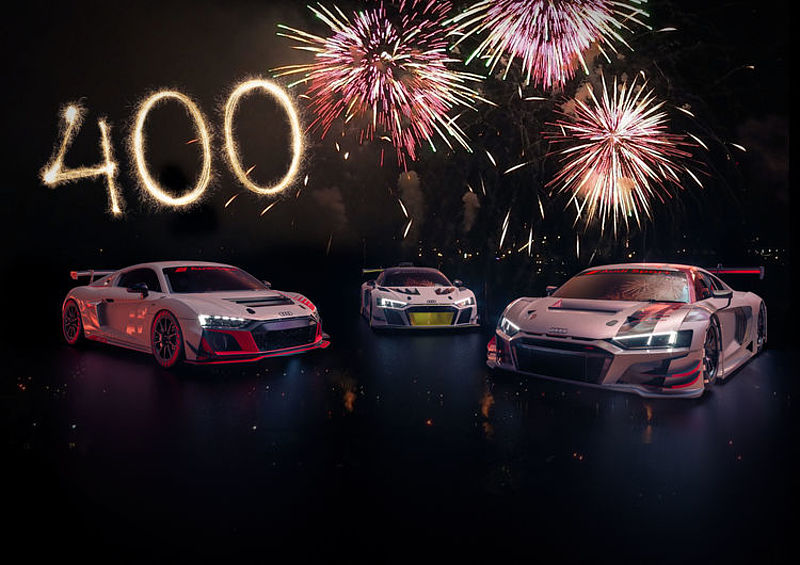Eindrucksvolles Jahr für Audi Sport customer racing