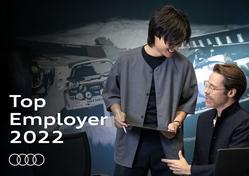 Audi ist auch 2022 wieder Top Employer