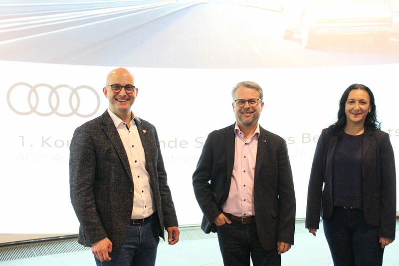 Wahl der neuen Betriebsratsspitze Audi Ingolstadt am 8. April 2022