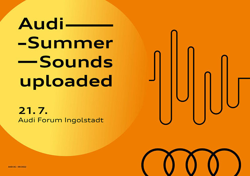 Audi Summer Sounds uploaded: DJ-Musik trifft Sounddesign und Lasershow