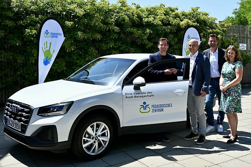 Audi Belegschaft unterstützt Pädagogisches Zentrum Ingolstadt