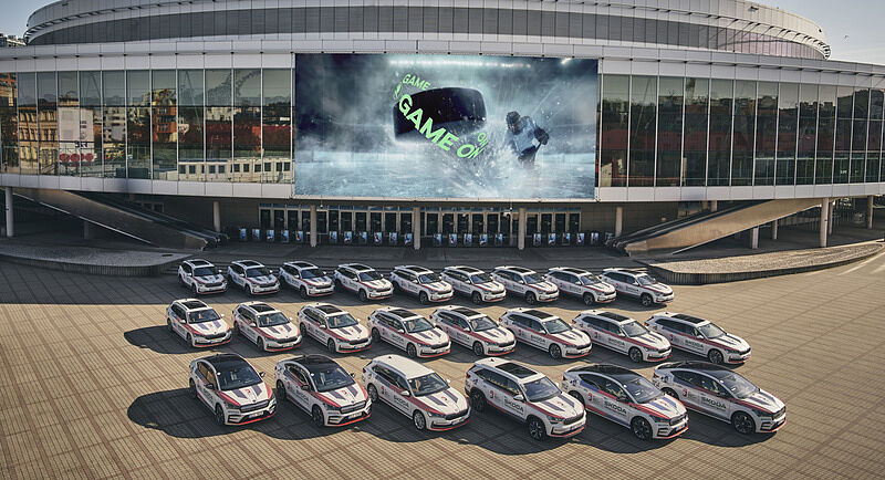 Škoda Auto ist zum 31. Mal offizieller Hauptsponsor der IIHF Eishockey-Weltmeisterschaft